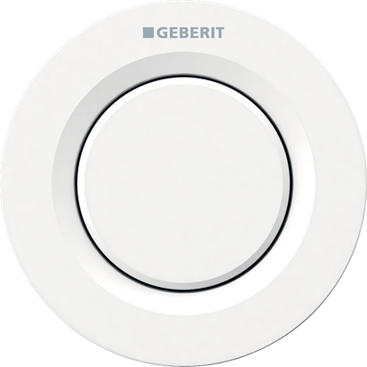 Pulsador a distancia Geberit serie 01. Blanco alpino